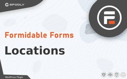 Wordpress Plugin Formidable Forms - Locations