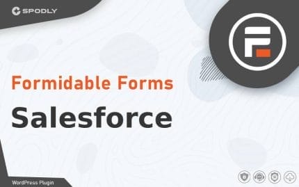 Wordpress Plugin Formidable Forms - Salesforce