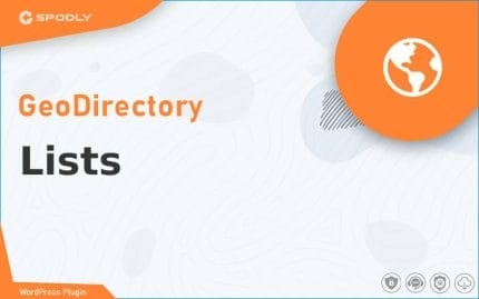 Wordpress Plugin GeoDirectory - Lists