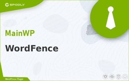 Wordpress Plugin MainWP - WordFence