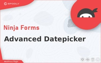 Wordpress Plugin Ninja Forms - Advanced Datepicker