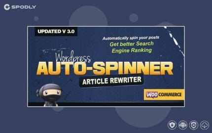 Wordpress pluginWordpress Auto Spinner - Post Rewriter