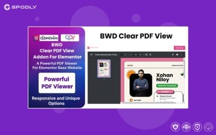 BWD - PDF Viewer - Addon For Elementor