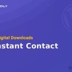 Wordpress Plugin Easy Digital Downloads - Constant Contact