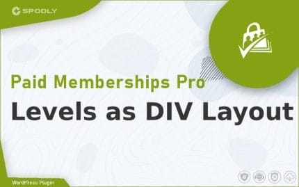 Paid Memberships Pro - Levels as DIV Layout