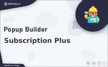 Wordpress Plugin Popup Builder - Subscription Plus