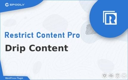 Restrict Content Pro - Drip Content