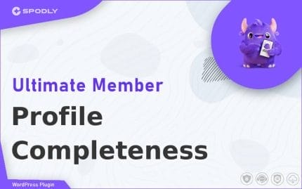 Ultimate Member - Profile Completeness
