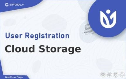Wordpress Plugin User Registration - Cloud Storage