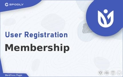 Wordpress Plugin User Registration - Membership