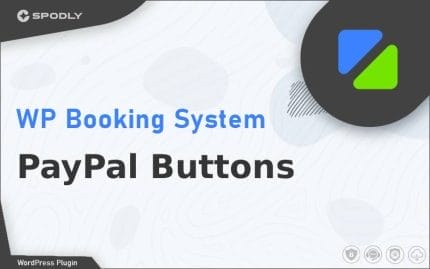 Wordpress Plugin WP Booking System - PayPal Buttons