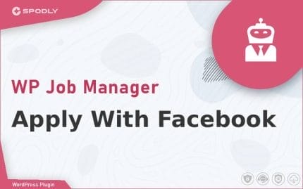 Wordpress Plugin WP Job Manager - Apply With Facebook