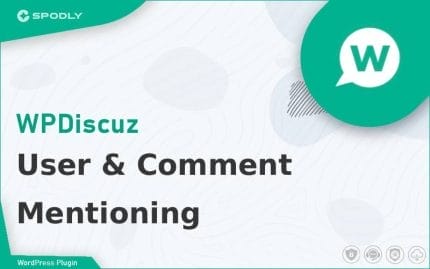 wpDiscuz - User & Comment Mentioning