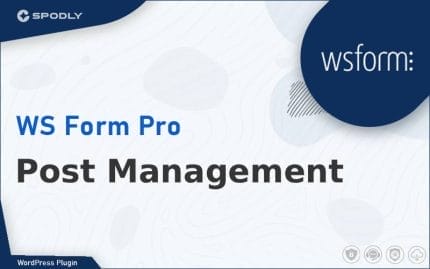 WS Form PRO - Post Management