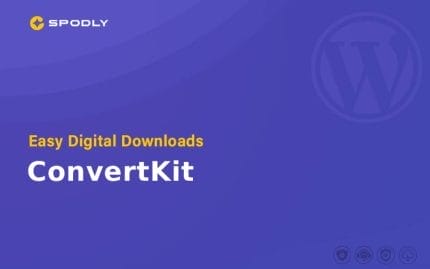 Wordpress PluginEasy Digital Downloads - ConvertKit