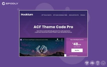Wordpress plugin Advanced Custom Fields: Theme Code Pro