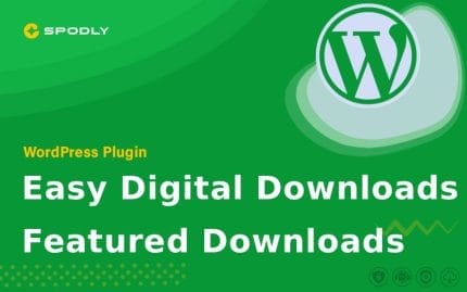 Wordpress plugin Easy Digital Downloads - Featured Downloads