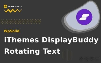 iThemes DisplayBuddy Rotating Text