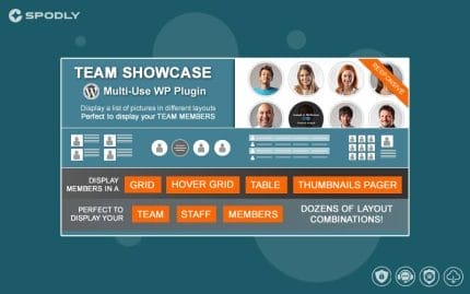 Team Showcase - WordPress Plugin