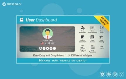 UserPro Dashboard - WordPress Plugin
