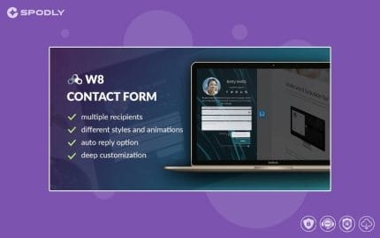 W8 Contact Form - WordPress Contact Form Plugin