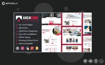 Archcode - Architect Design WordPress Theme